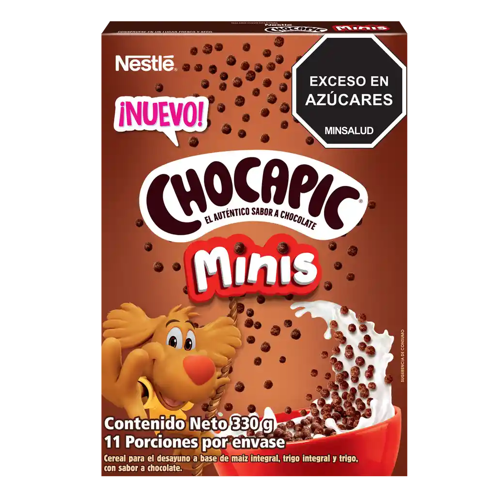 Cereal CHOCAPIC Nestlé Minis por 330g