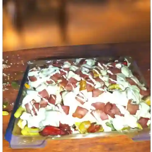 Salchipapa mega familiar