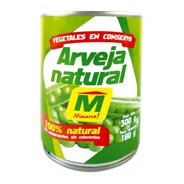 Mercaldas Arveja Natural