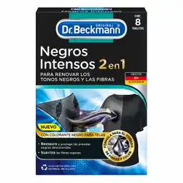 Dr Beckmann Toallitas Negros Intensos 2 en 1