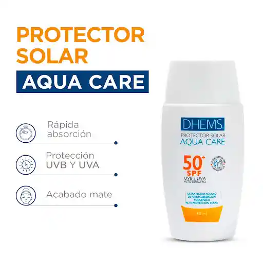 Dhems Cutis Protector Solar Aqua Care con Color