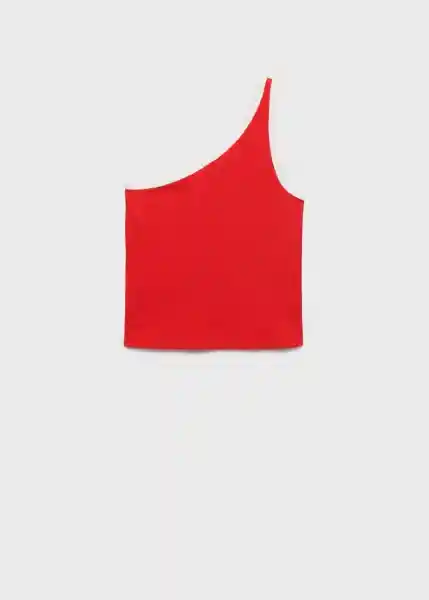 Top Malta Rojo Talla S Mujer Mango