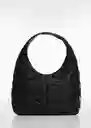 Bolso G Aries Negro Mujer Mango
