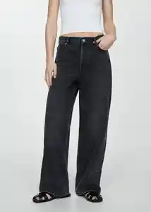 Jean Massy Tejano Negro Talla 40 Mujer Mango
