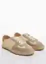 Sandalias Yutecord Crudo Talla 39 Hombre Mango