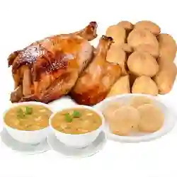 Pollo Asado Completo