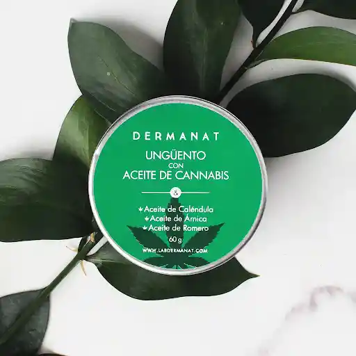 Dermanat Ungüento con Aceite de Cannabis