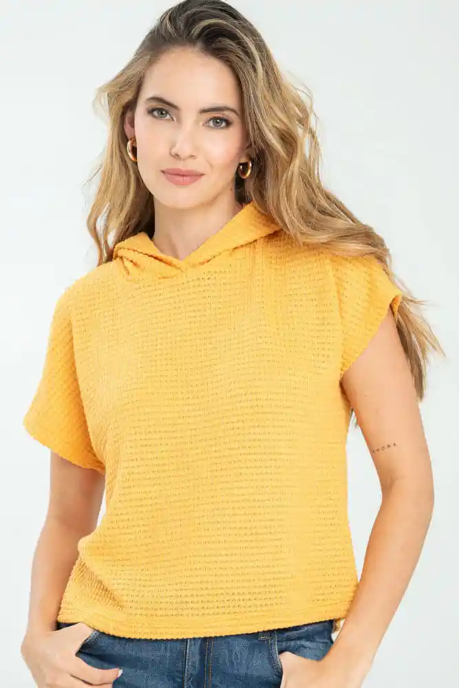 Blusa Con Capucha