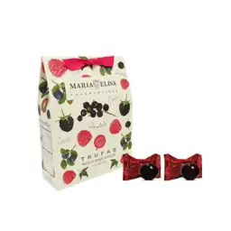 Maria Elisa Trufas Sabor a Frutos del Bosque y Chocolate