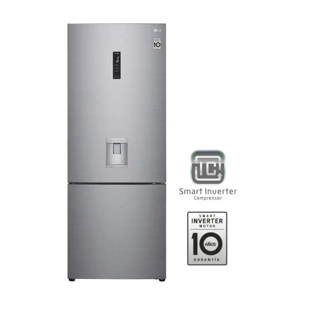 Nevera Lg Brutos Bottom Freezer No Frost Gb45spp Apzcclm