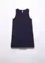 Vestido Alice Navy Talla 14 Niña Mango