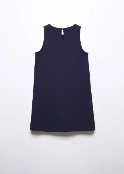 Vestido Alice Navy Talla 14 Niña Mango