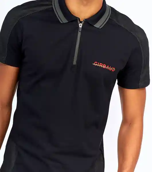 Girbaud Camiseta Polo Negro Talla XL 112842