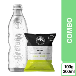 Combo Monterojo Papa Lima Limón + Bretaña Soda Bretana