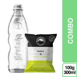 Combo Monterojo Papa Lima Limón + Bretaña Soda Bretana