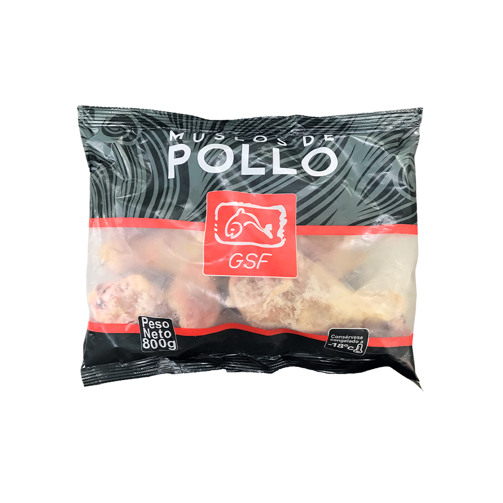 Gsf Muslos de Pollo 800 g