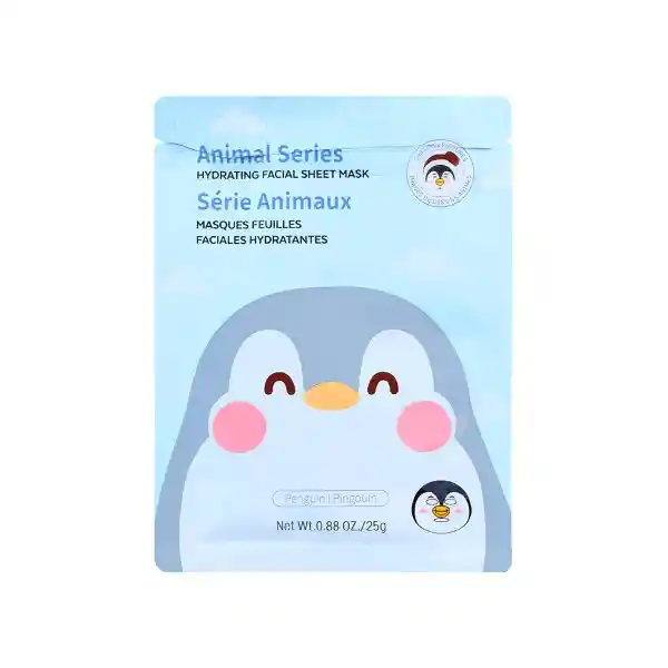 Mascarilla Facial Hidratante Animal Series de Pingüino Miniso