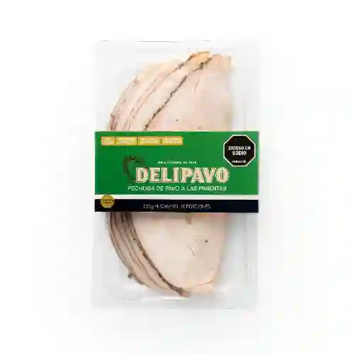 Pechuga de pavo a las pimientas