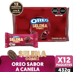 Galleta Oreo Canela Selena X12