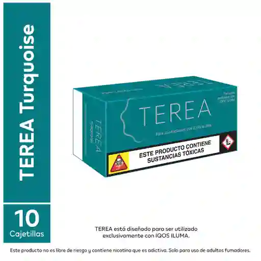 10 x Cartón Turquoise Terea