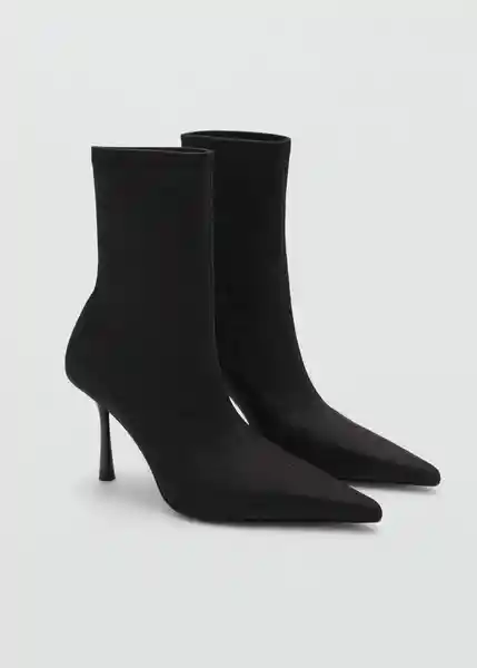 Botines Close Negro Talla 39 Mujer Mango