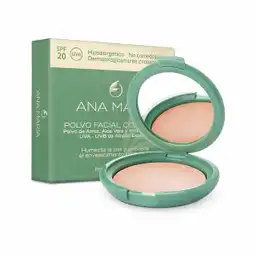Ana Maria Polvo Compacto Facial con SPF 20 Tono 06 Natural