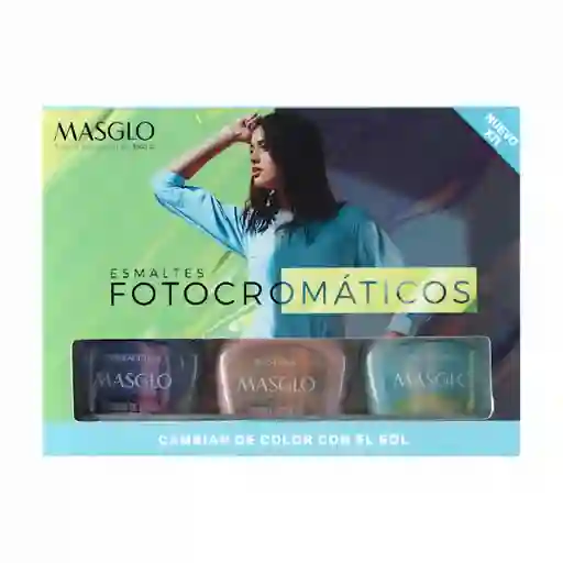 Masglo Kit Esmaltes Fotocromáticos