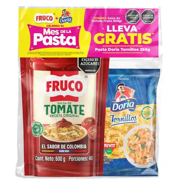 Fruco Set Salsa Tomate + Pasta