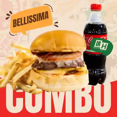 Combo Hamburguesa Bellissima + Bebida