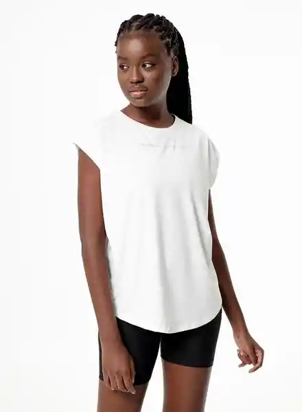 Gef Camiseta Manga Sisa Mujer Blanco 908 Talla L