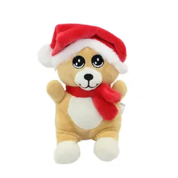 Krea Peluche Ojos Grandes Oso Navidad 2024