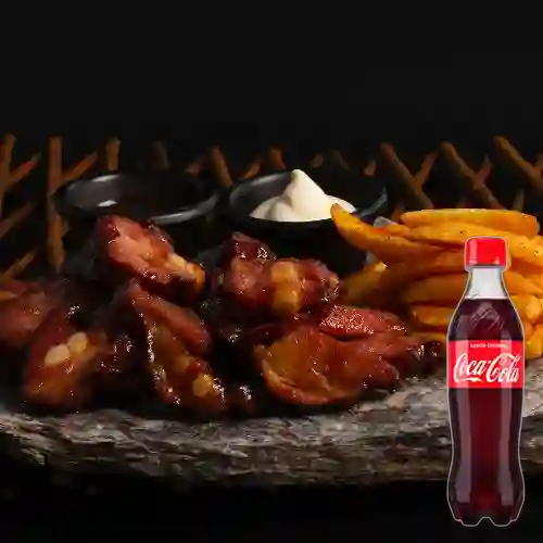Combo BBQ Ribs + Coca-Cola Sabor Original 400 ml