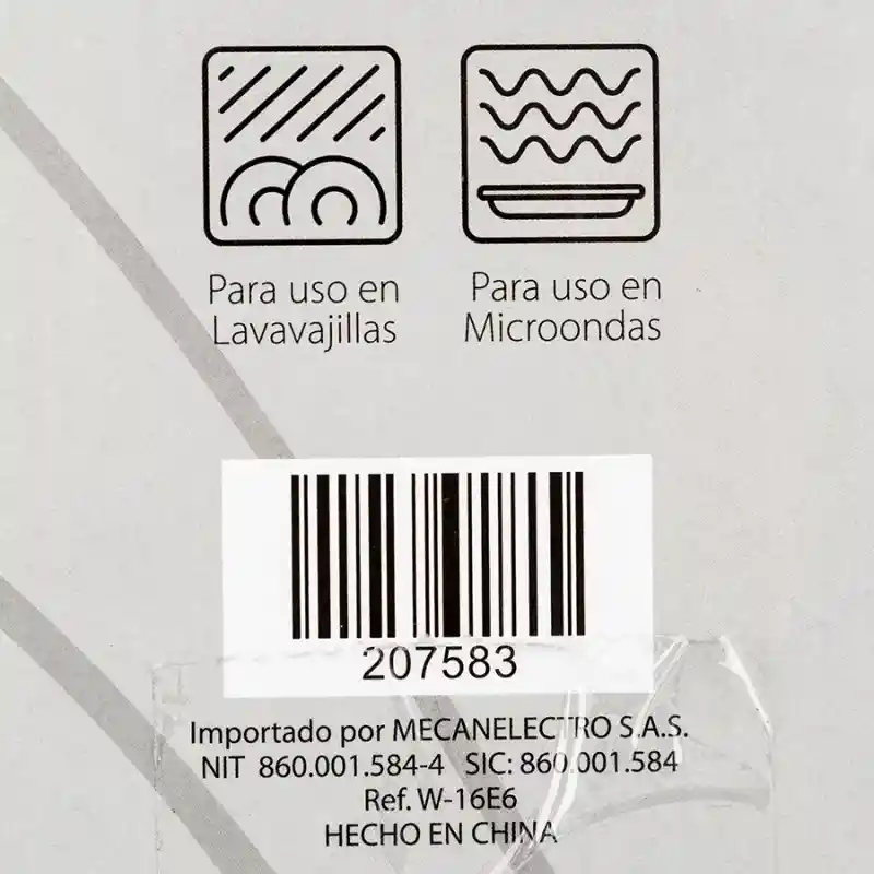 Incluye 16 Piezas. 4 Puestos. Material: Vitrocerámica. Incluye: 4 Platos Para Sopa.16.5  cm. 4 Pocillos 250 mL. 4 Platos Para Cena.25.4  cm. 4 Platos Para Taza 15.2  cm. Apto Para Lavaplatos, Horno, Microondas. Diseño Redondo. Sku 207583