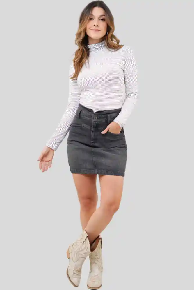 Falda Lemon Black