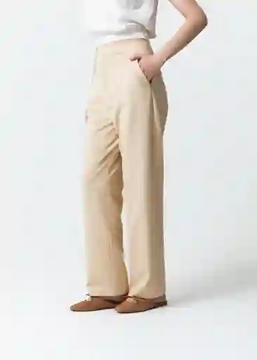 Pantalón Lilly Beige Arido Claro Mujer Talla 8 539F305