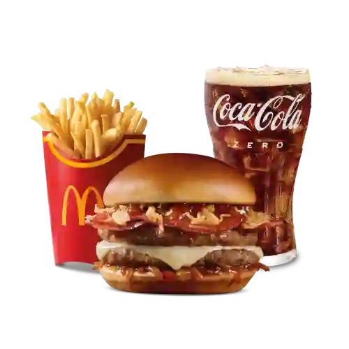 McCombo grande Crispy Onion Barbecue 2 Carnes