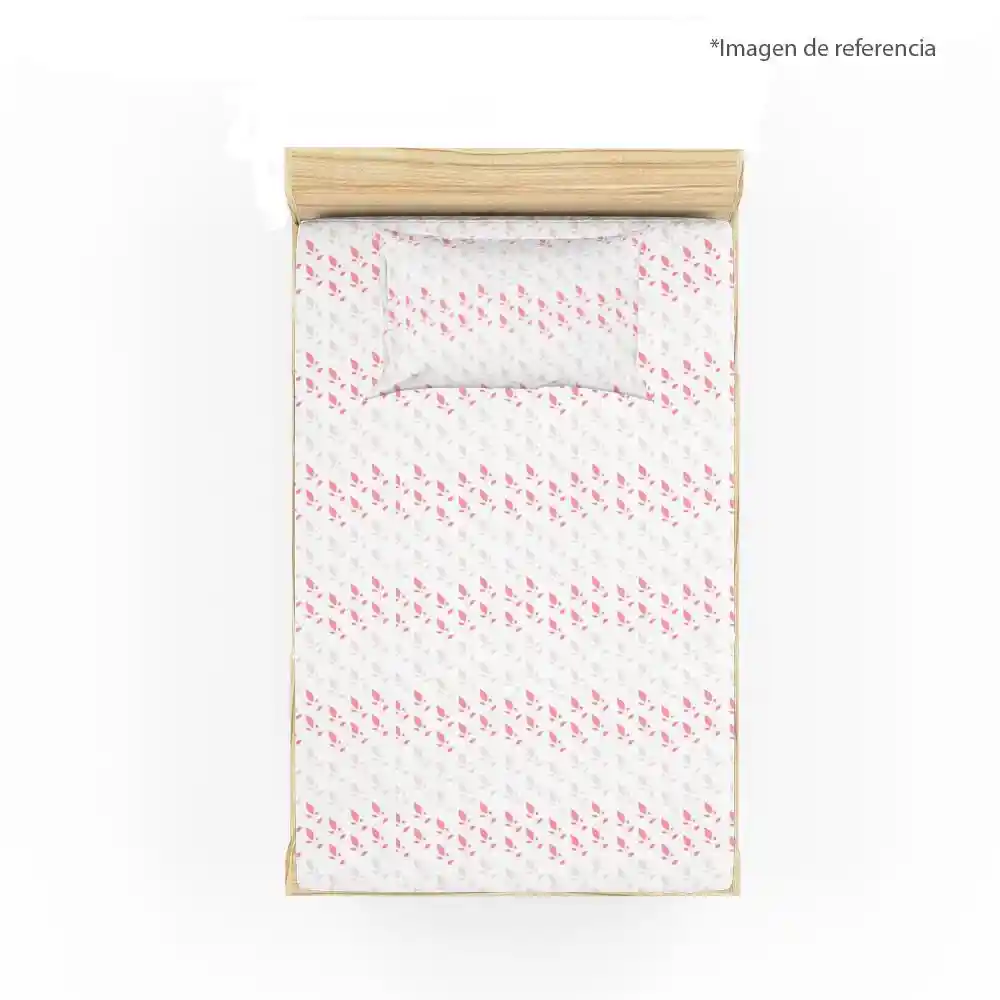 Semi/juego Cama Estamp Exito Sencillo (100 X 190 Cm) 0 Poliéster Lian