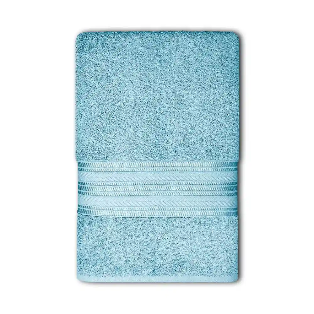 Toalla 70x140 420 Gm Baño-azul