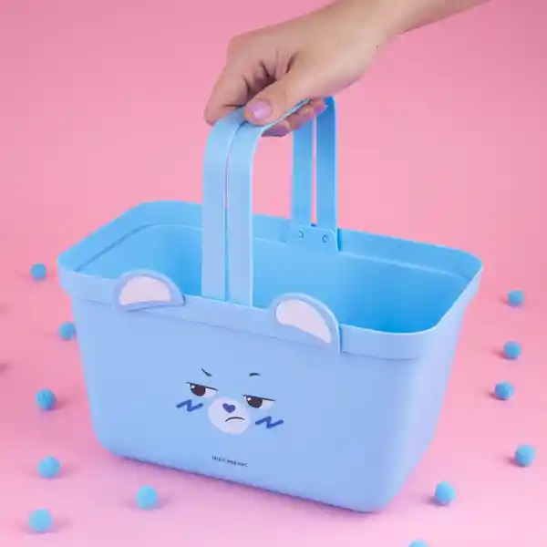 Organizador Plástico de la Colección Care Bears Azul Miniso