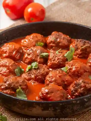 Albóndigas Napolitanas