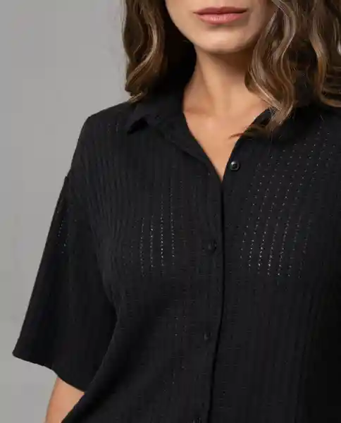 Camisa Mujer Negro Talla S 212G000 Rifle