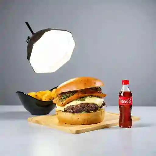 Combo Hamburguesa Argentina + Coca Cola Original 400ML
