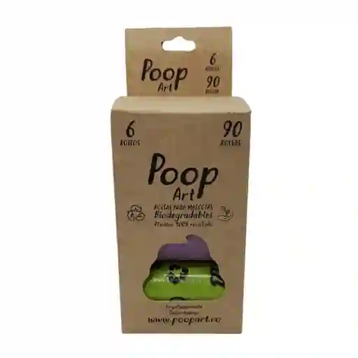 Poop Art Bolsa Biodegradables