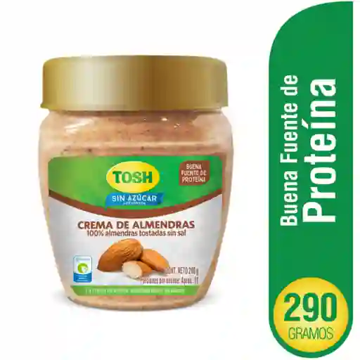 Tosh Crema de Almendras sin Azúcar