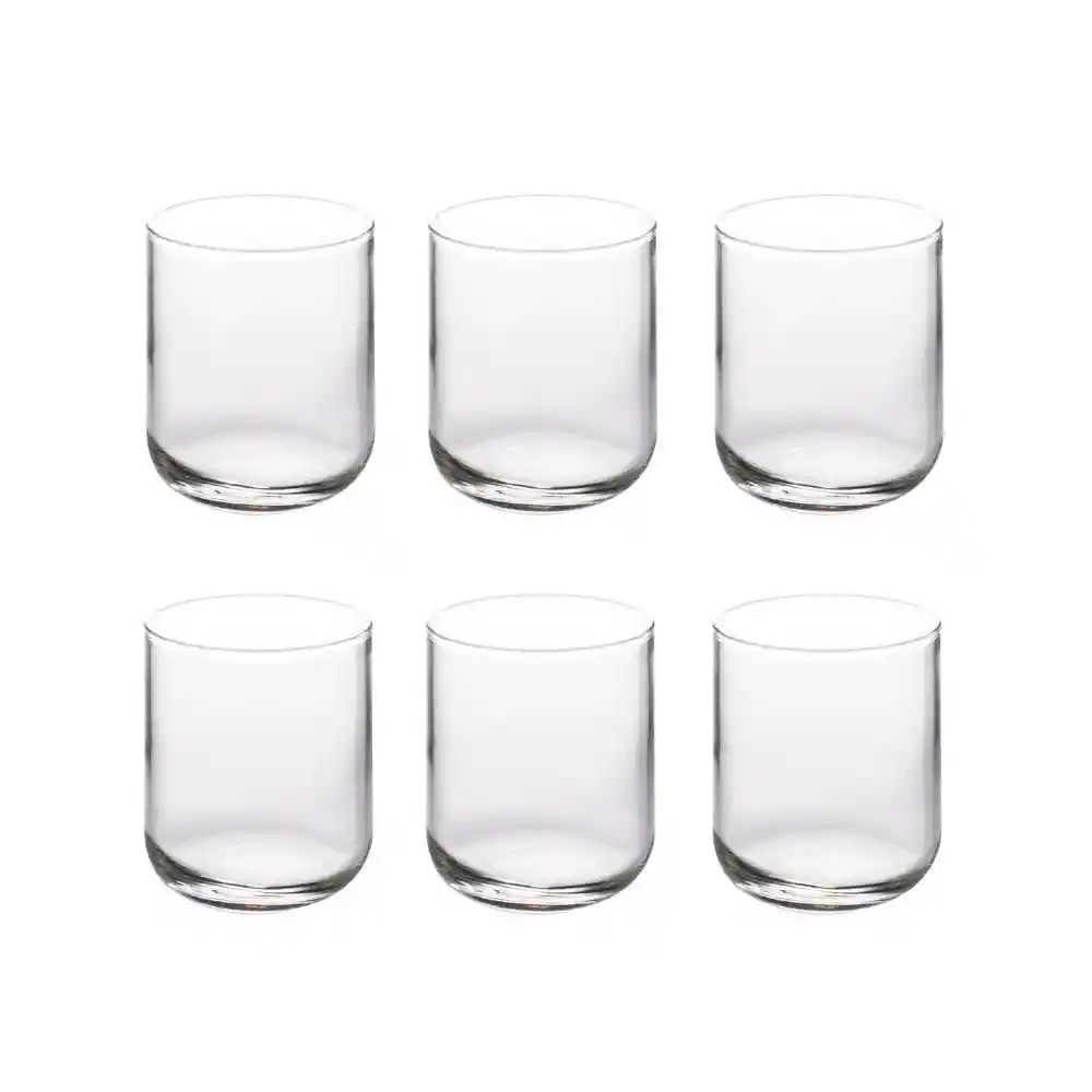 Set X6 Vasos Capella Rocks Cristar 0789cl6ex