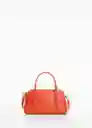 Bolso P Ona Naranja Talla 99 Mujer Mango