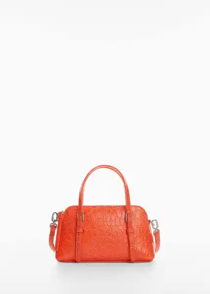 Bolso P Ona Naranja Talla 99 Mujer Mango