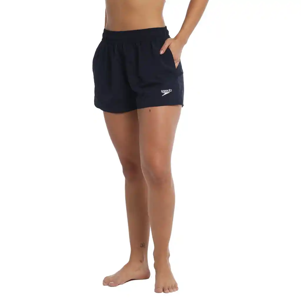 Pantaloneta Essentials Swim Mujer Azul-xl