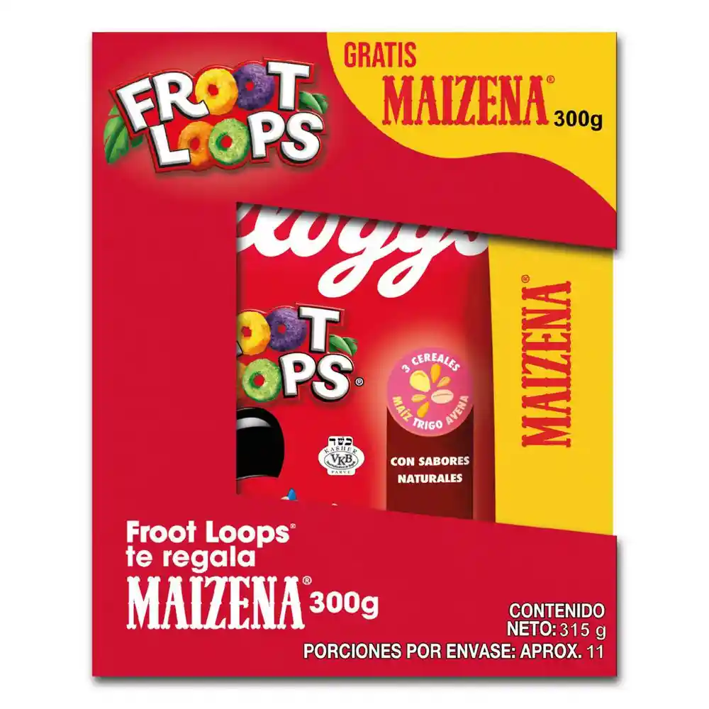 Cereal Colores Gts Maizena Froot Loops