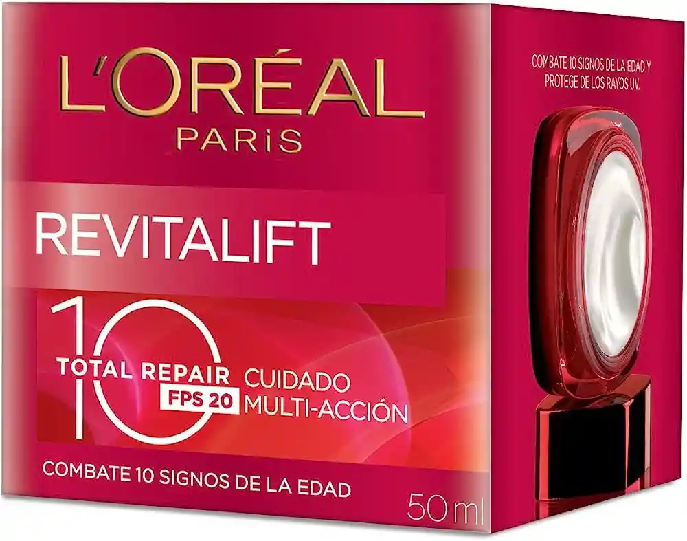 Revitalift Combate 10 Signos de la Edad FPS 20 Cuidado Multi-Acción